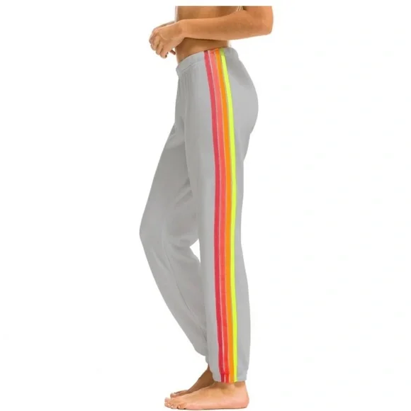 Aviator Nation 4 Stripe Woman’s Sweatpants - Picture 2 of 8